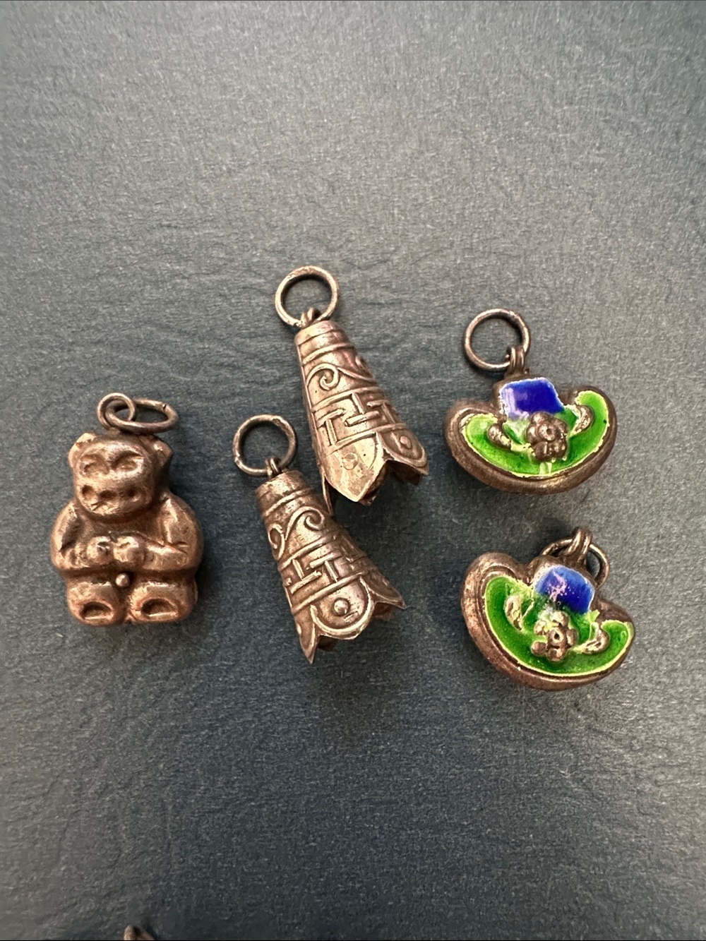 Vintage Chinese Metal Charms Bundle - Picture 4 of 7